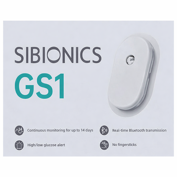 Sibionics GS1 Sürekli Glukoz Sistemi